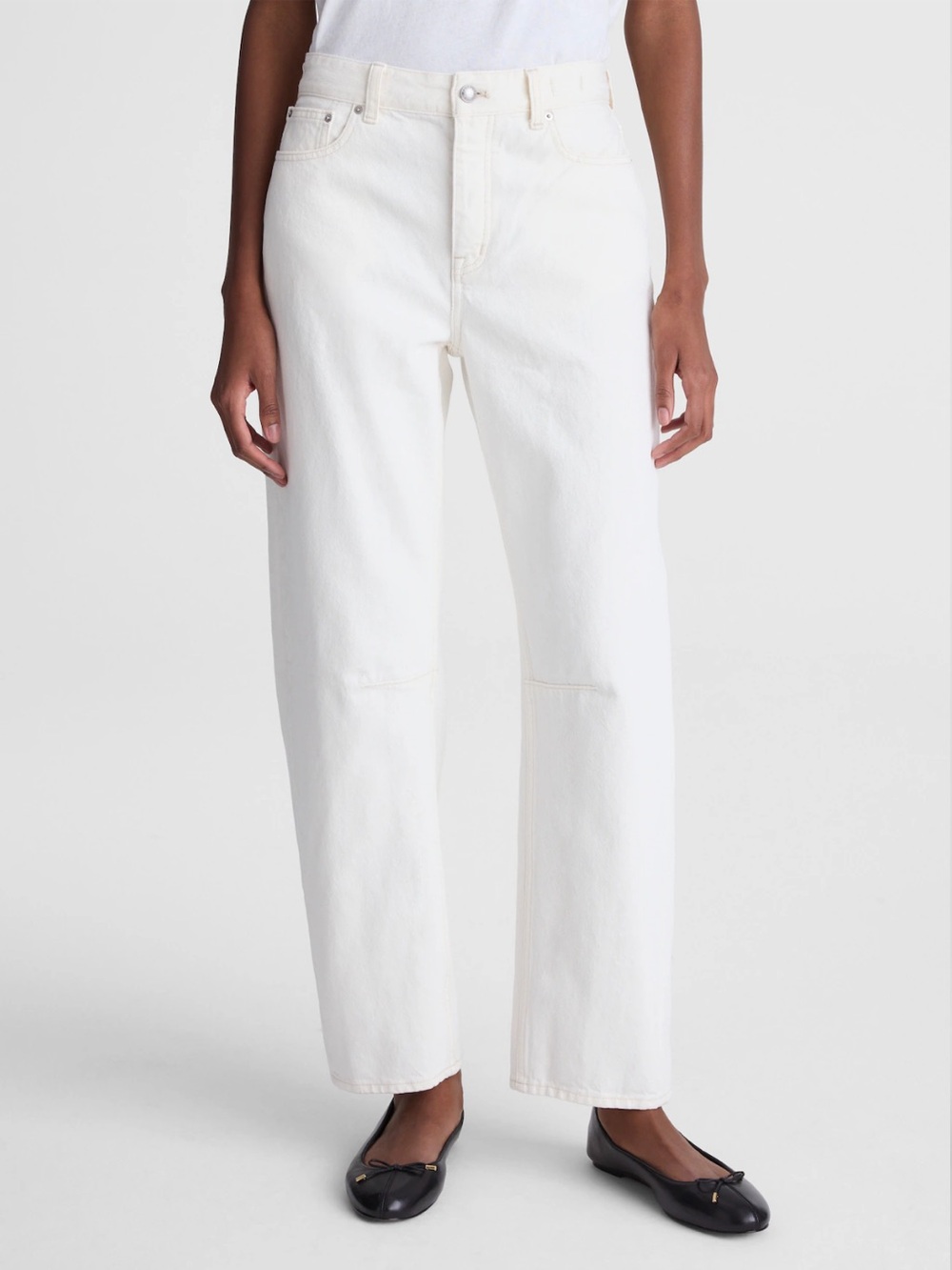 Madewell The Tall Darted Barrel-Leg Jean Vintage Canvas Size 25 Tall NWT NU342